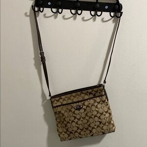 Coach crossbody bag with matching wallet